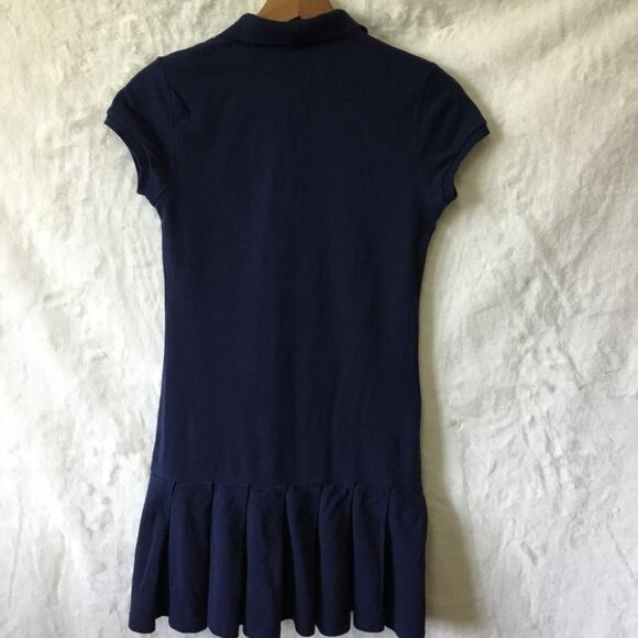Ralph Lauren Navy Girl Polo Dress - Picture 8 of 11